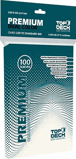 Protectores Top Deck Premium Dual Color Standard Size4