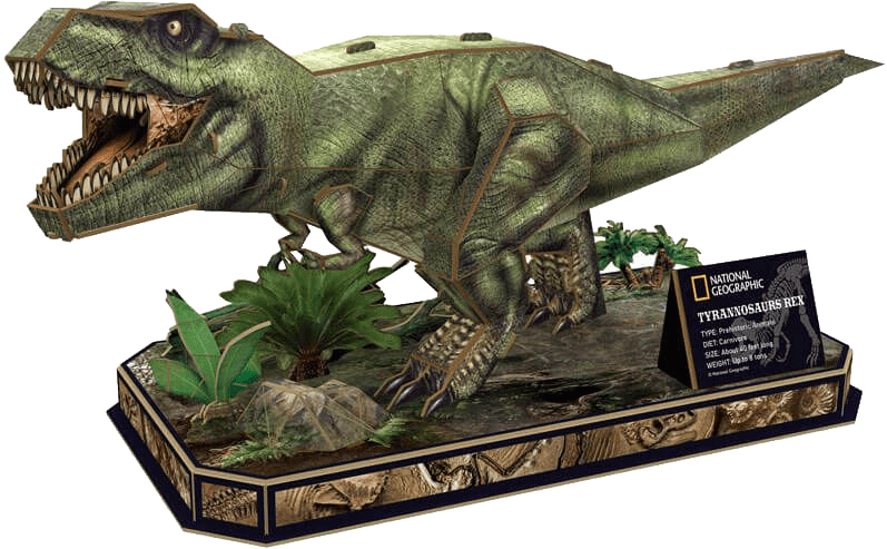 Puzzle 3D National Geographic: Tyrannosaurus Rex2