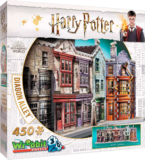 Puzzle 3D Wrebbit Harry Potter: Diagon Alley 0