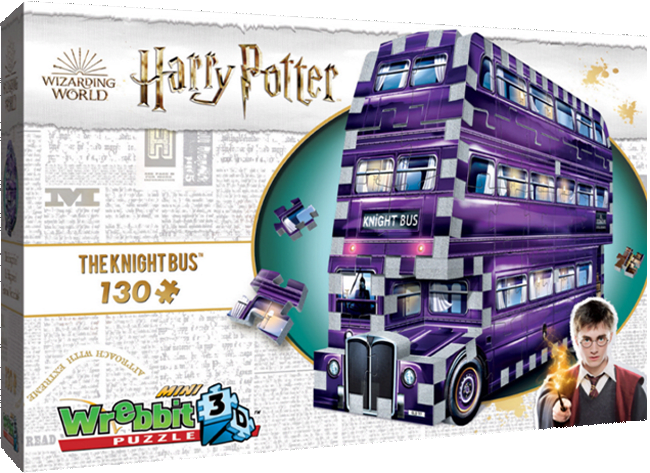 Puzzle 3D Wrebbit Mini Harry Potter: The Knight Bus 0
