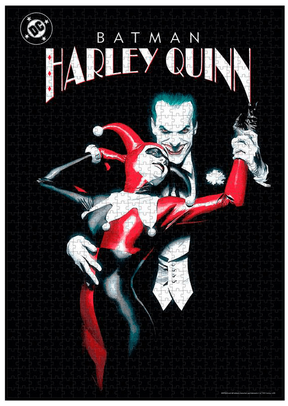 Puzzle SDToys 1000 Piezas: Universo DC Joker & Harley2