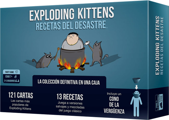 Exploding Kittens Recetas del Desastre 0