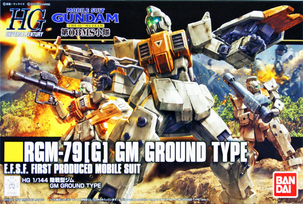 Model Kit Bandai Hobby HG: RGM-79 GM Ground Type 0