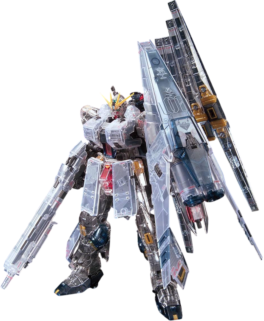 Model Kit Bandai HG: RX-93 V Gundam - Clear Color2