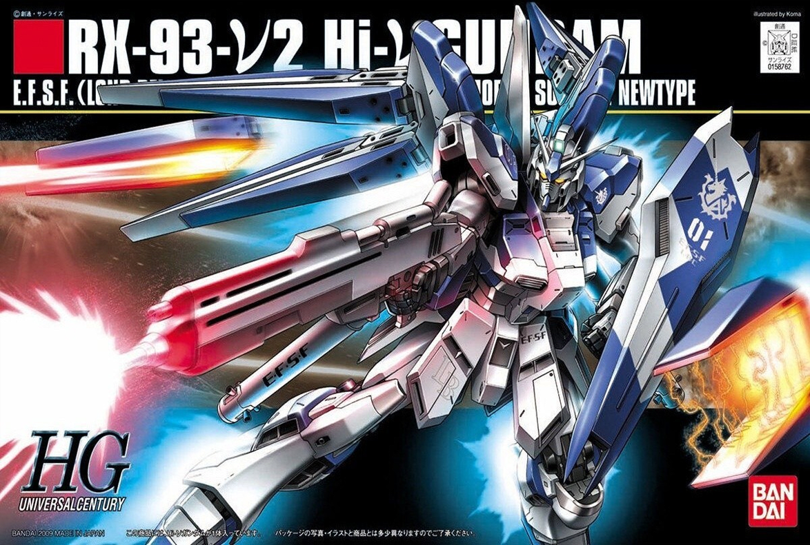 Model Kit Bandai Hobby HG: RX-93-V2 Hi-V Gundam 0