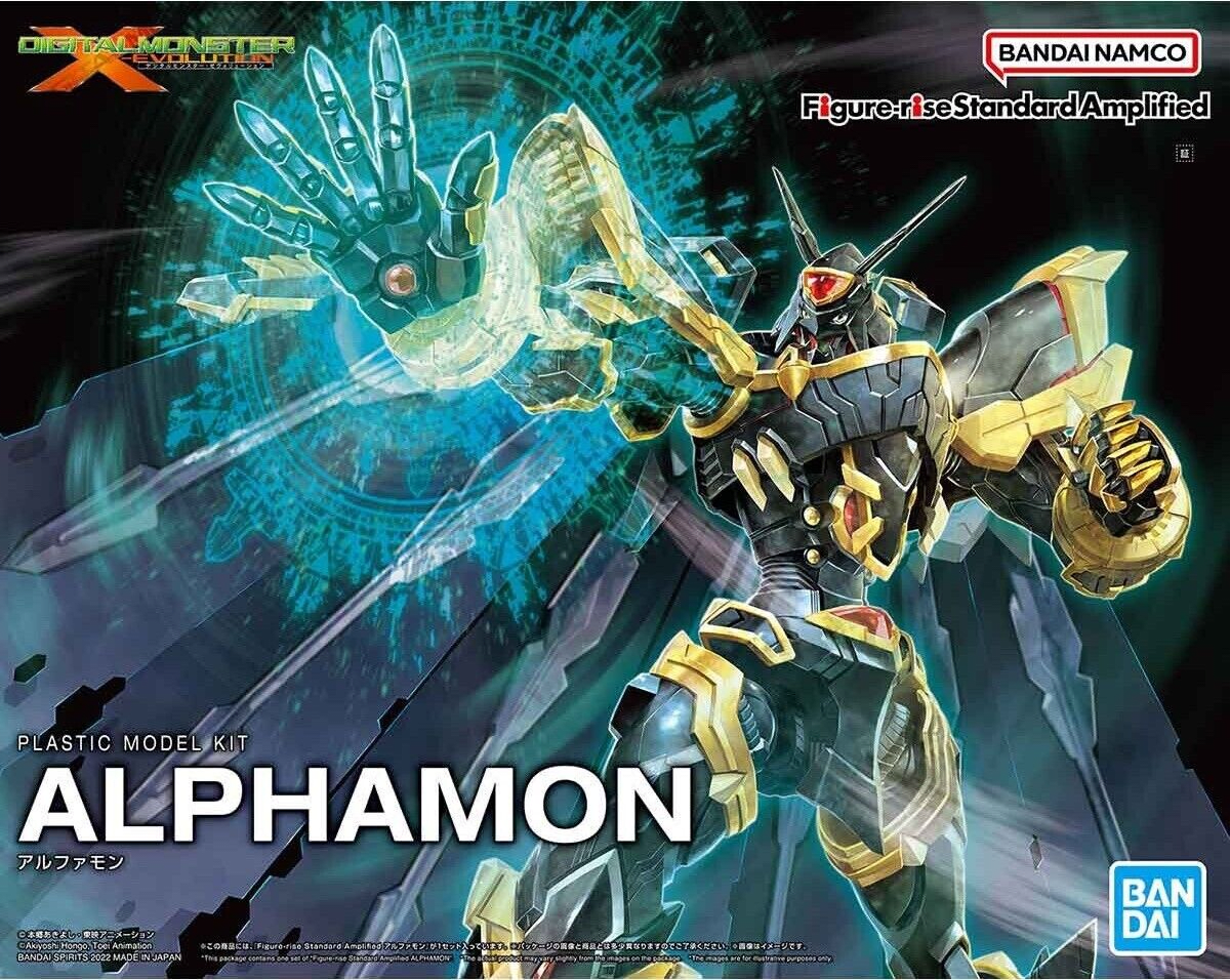 Model Kit Bandai Hobby Figure-Rise Standard Amplified: Alphamon 0