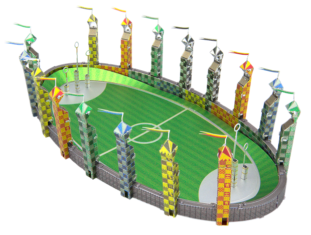 Puzzle 3D Metal Earth: Quidditch Pitch2