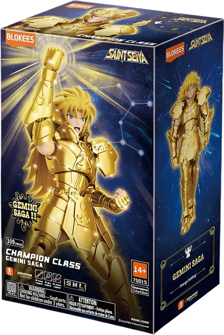 Model Kit Blokees Champion Class: Saint Seiya - Gemini Saga 0