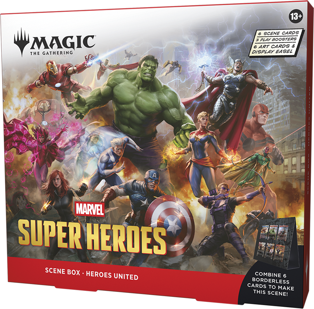 Scene Box MTG: Marvel Super Heroes - Heroes United 0