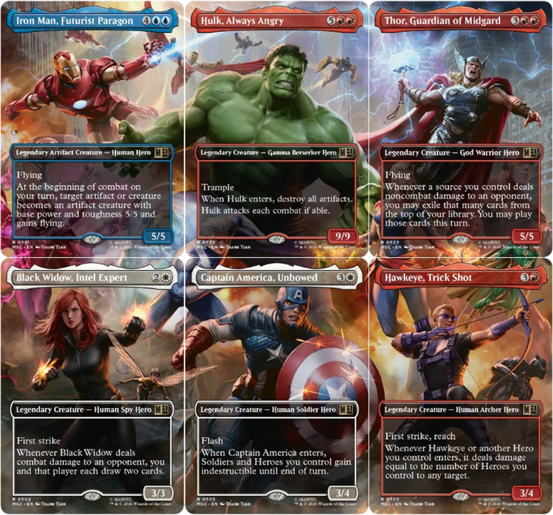 Scene Box MTG: Marvel Super Heroes - Heroes United2