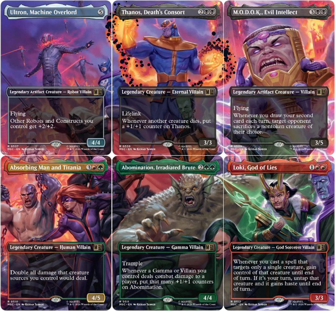 Scene Box MTG: Marvel Super Heroes - Villians Unleashed2