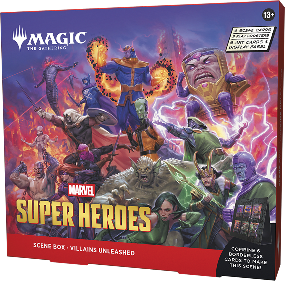 Scene Box MTG: Marvel Super Heroes - Villians Unleashed 0