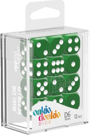 Set 12 Dados D6 16mm - Solid7