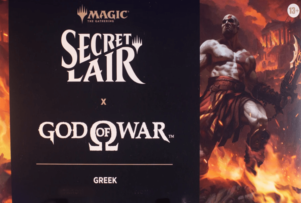 Secret Lair MTG: God of War: Greek 0