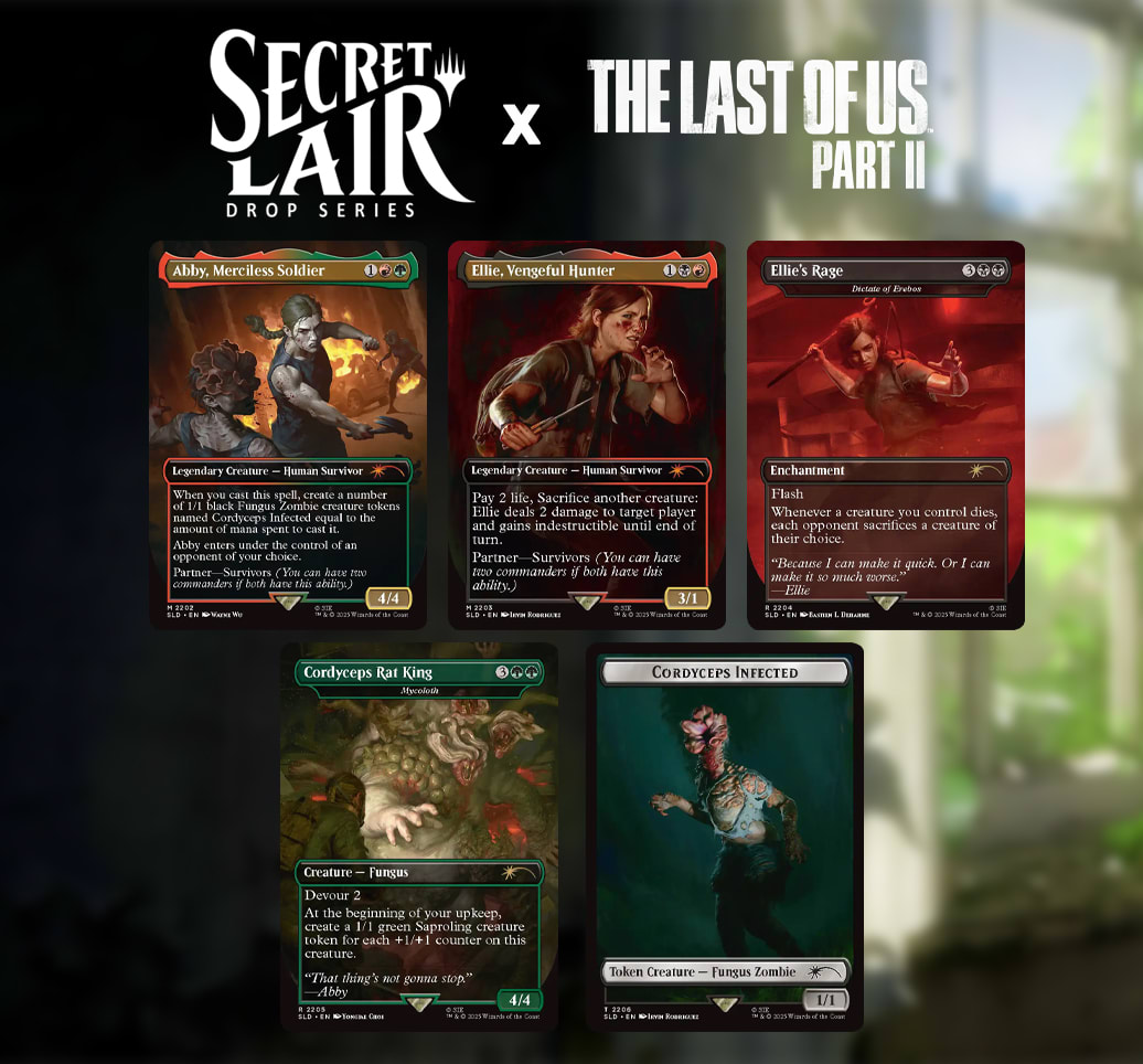 Secret Lair MTG: The Last of Us Part II: Path of Retribution2