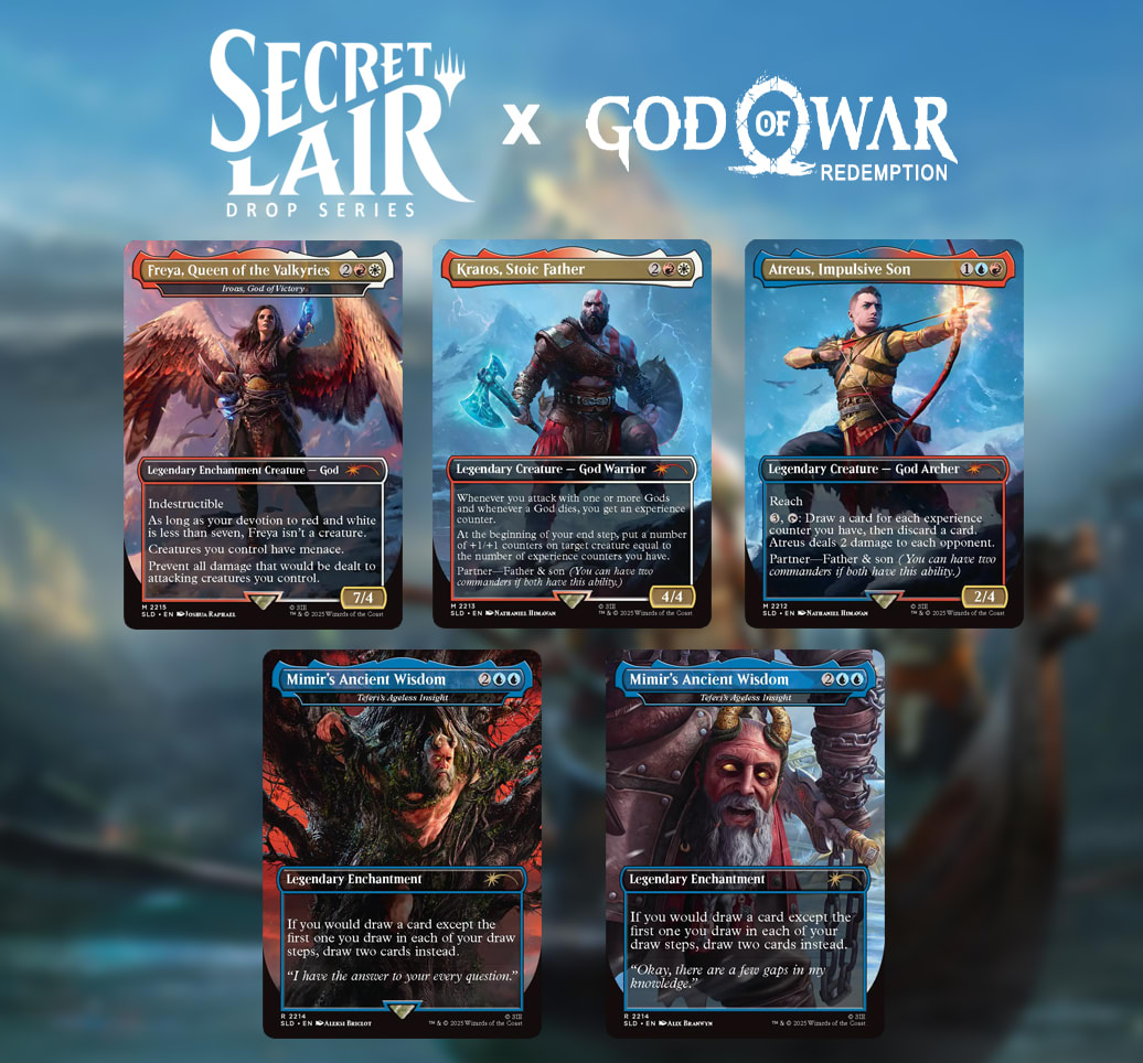 Secret Lair MTG: God of War: Norse2
