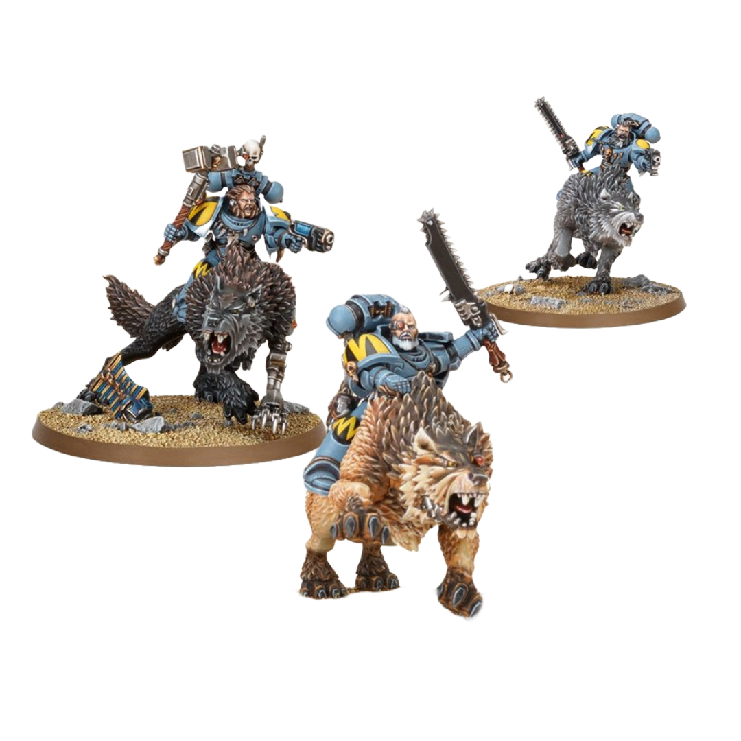WH 40k Space Wolves: Thunderwolf Cavalry2