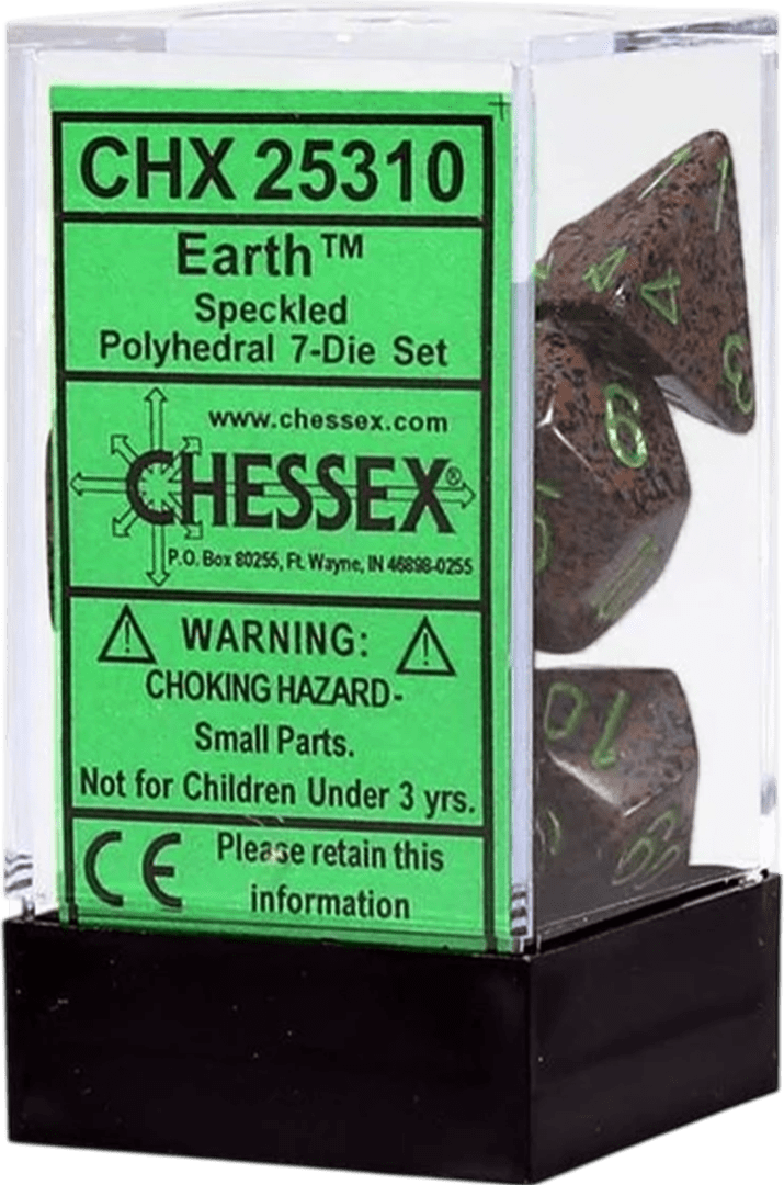 Chessex Die Rol Set Speckled (Earth) 0