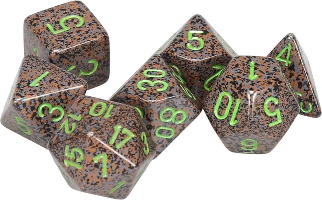 Chessex Die Rol Set Speckled (Earth)2