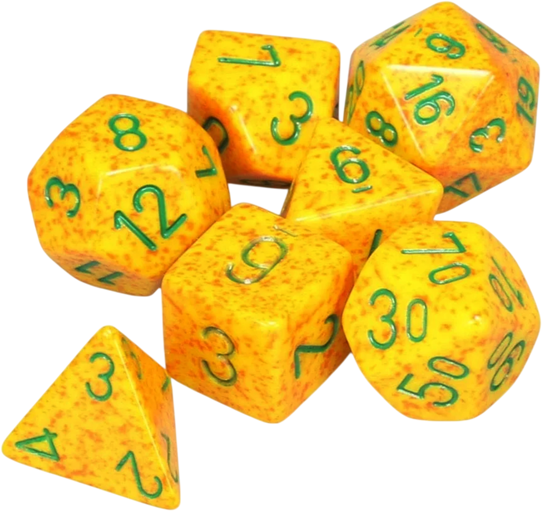 Chessex Die Rol Set Speckled (Lotus)2