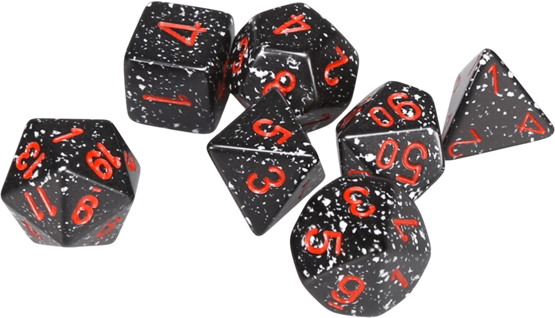 Chessex Die Rol Set Speckled (Space)2