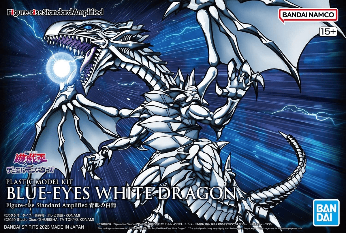 Model Kit Bandai Hobby: Figure-Rise Standard Amplified Blue-Eyes White Dragon 0
