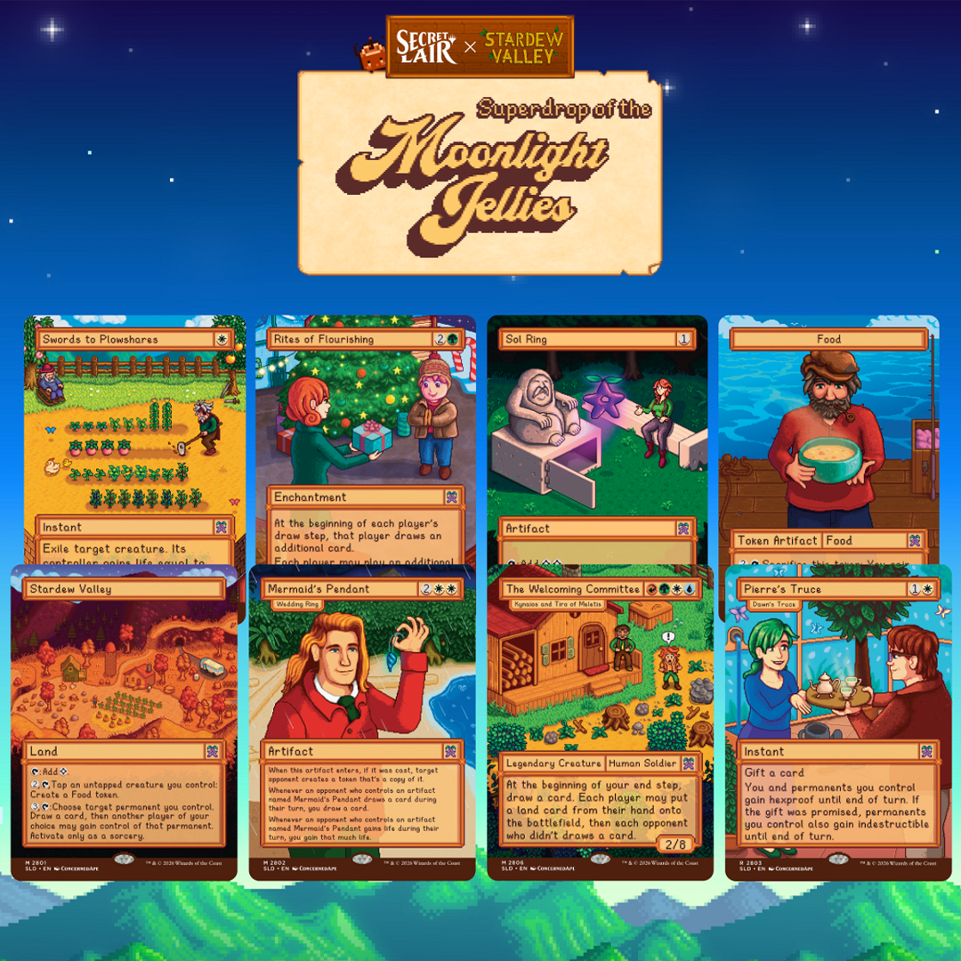 Secret Lair MTG: Welcome to Stardew Valley2
