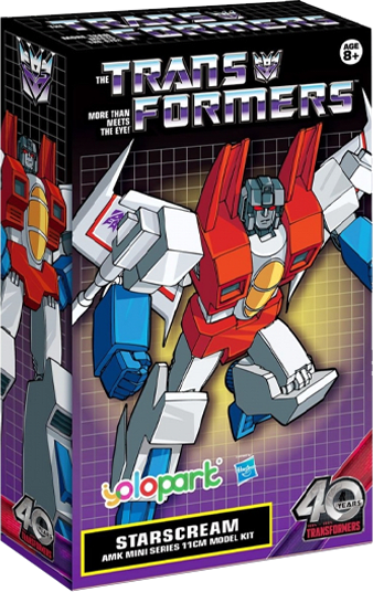 Model Kit Yolopark AMK MINI Series Transformers Generation One: Starscream 0