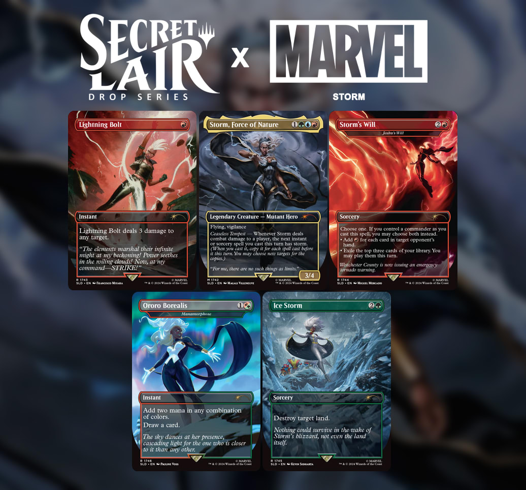 Secret Lair MTG: Marvel Storm2