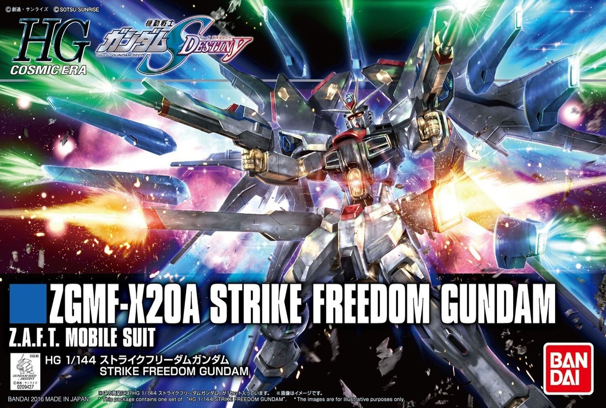 Model Kit Bandai Hobby HG: Strike Freedom Gundam 0