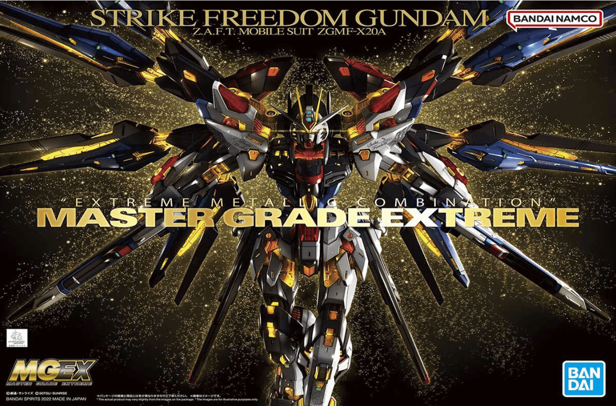 Model Kit Bandai Hobby MGEX: Strike Freedom Gundam 0