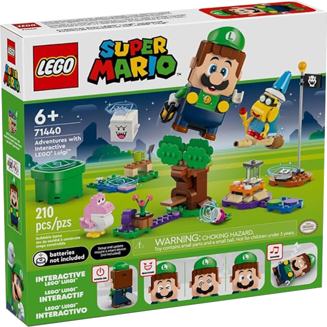 LEGO Super Mario: Adventures with Interactive LEGO Luigi 0