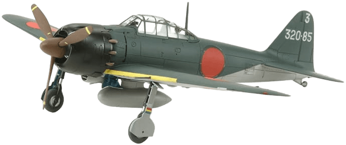 Model Kit Tamiya: Mitsubishi A6M5 Zero Fighter Zeke2