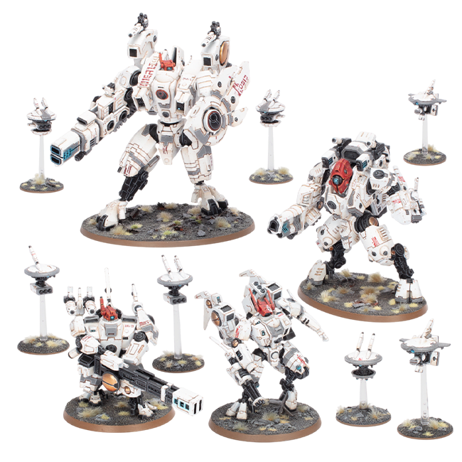 WH 40K T'au Empire: Retaliation Cadre2
