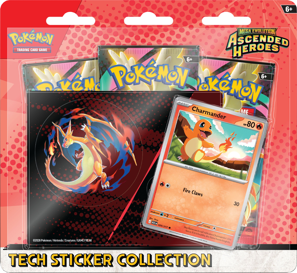 Tech Sticker Collection Pokémon TCG: Ascended Heroes (Charmander) 0