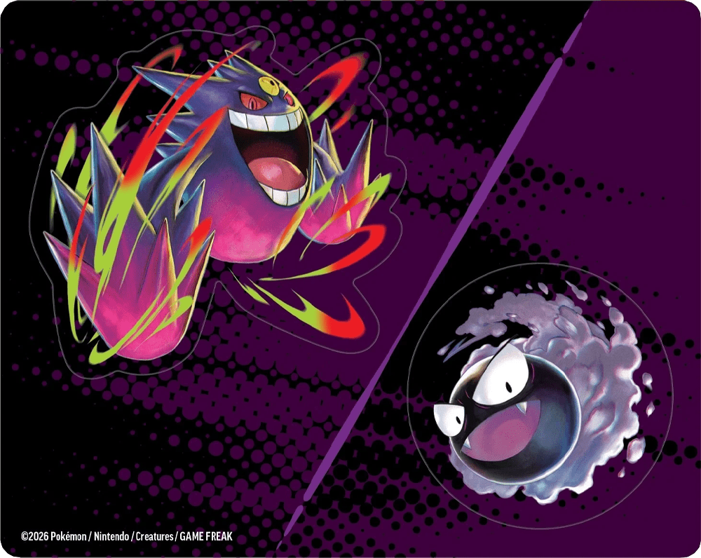 Tech Sticker Collection Pokémon TCG: Ascended Heroes (Gastly)2