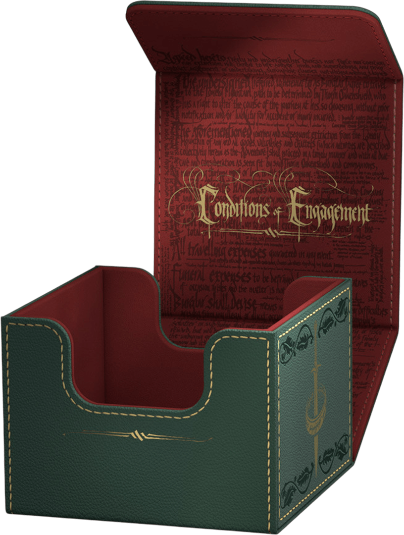 DeckBox Sidewinder Faux Leather Ultimate Guard 133+: The Hobbit - A fateful Engagement2