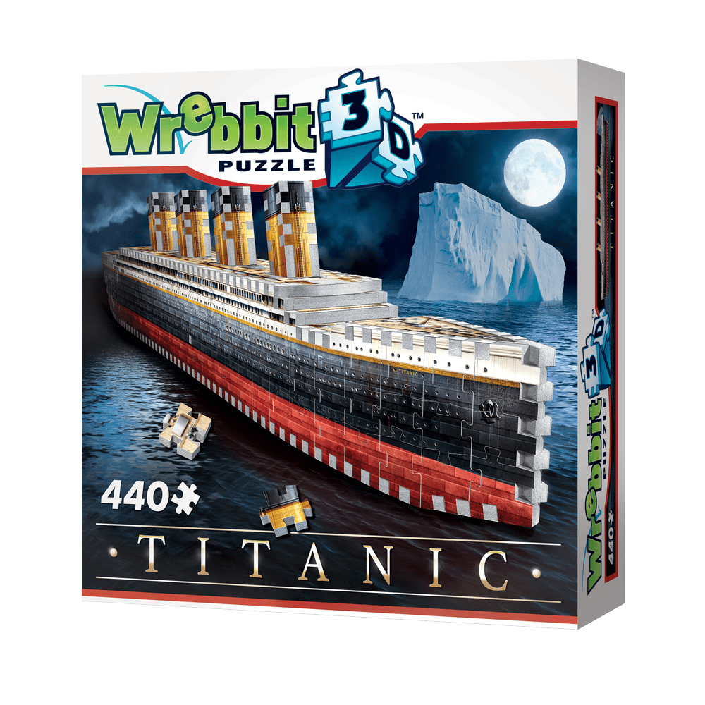 Puzzle 3D Wrebbit: Titanic 1