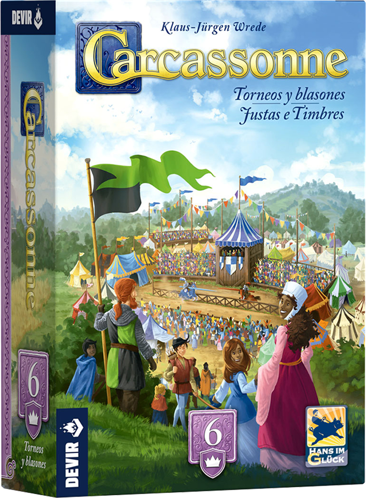 Carcassonne: Torneos y Blasones 0