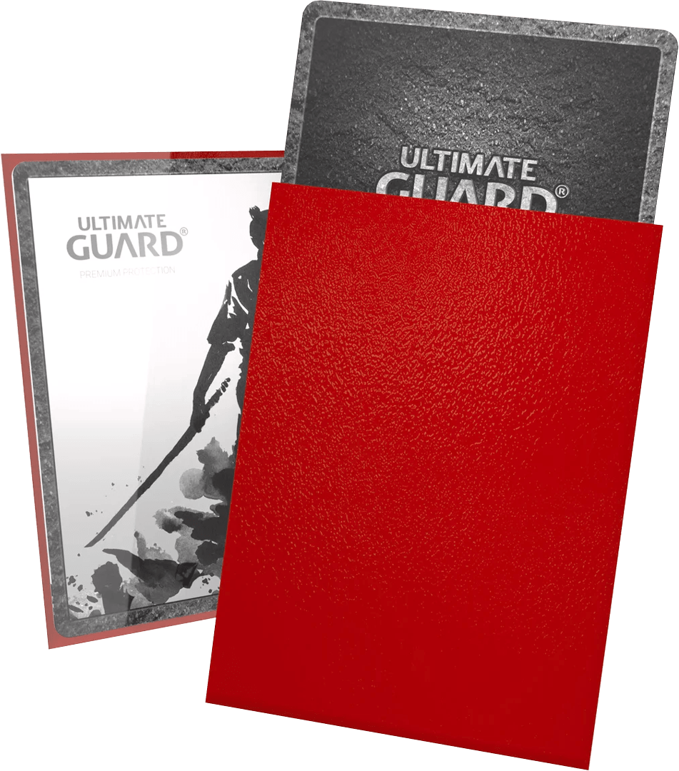 Protectores Ultimate Guard Katana Standard Size Red1