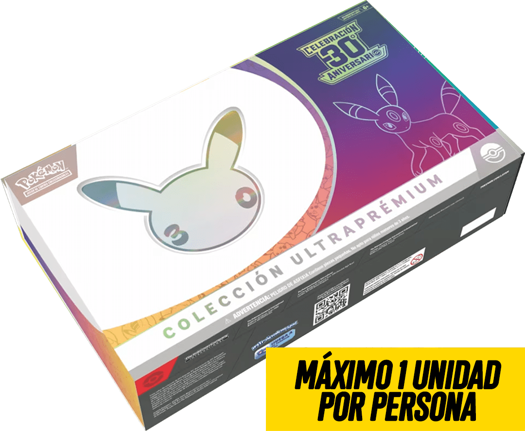 PREVENTA Coleccion Ultra Premium Pokemon TCG: Celebracion 30 Aniversario (Umbreon) 0