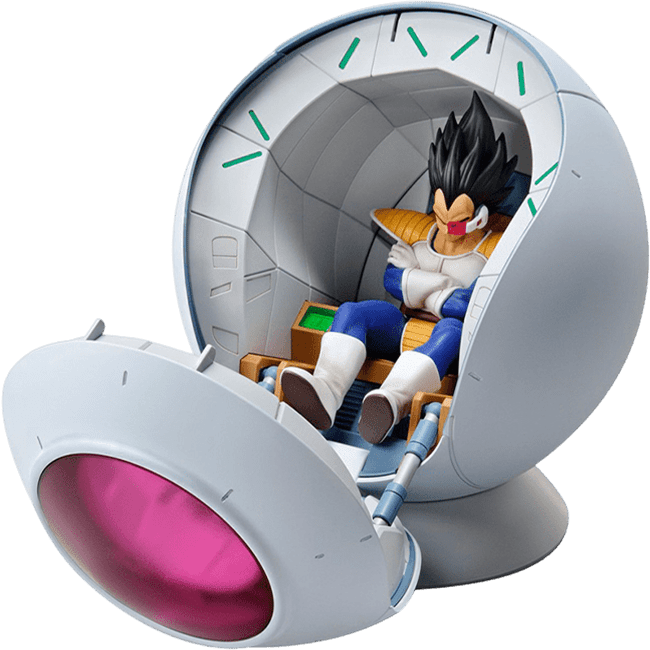 Model Kit Bandai Hobby Figure-Rise Mechanics: Saiyan Space Pod2