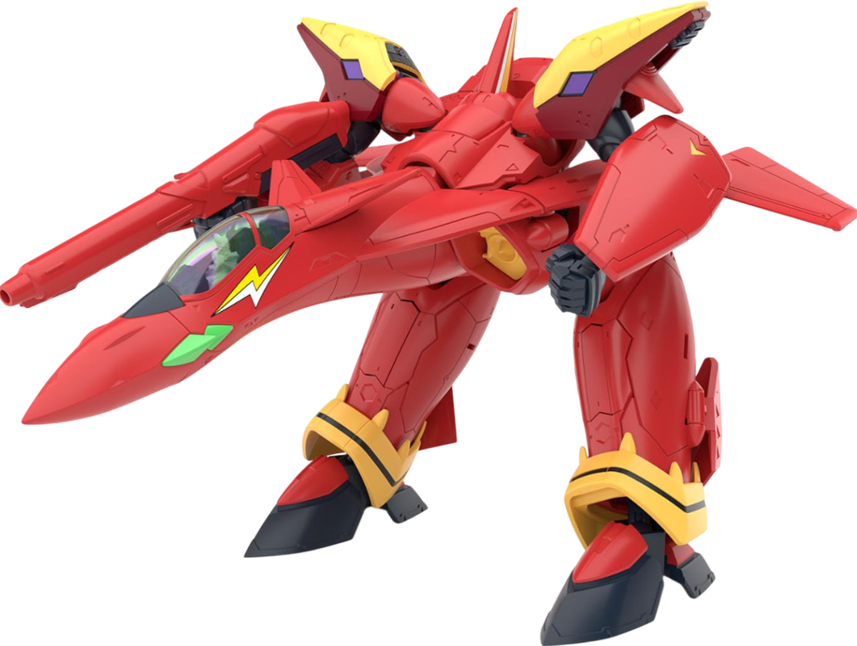 Model Kit Bandai Hobby HG: VF-19 Custom Fire Valkyrie With Sound Booster Water Decals5