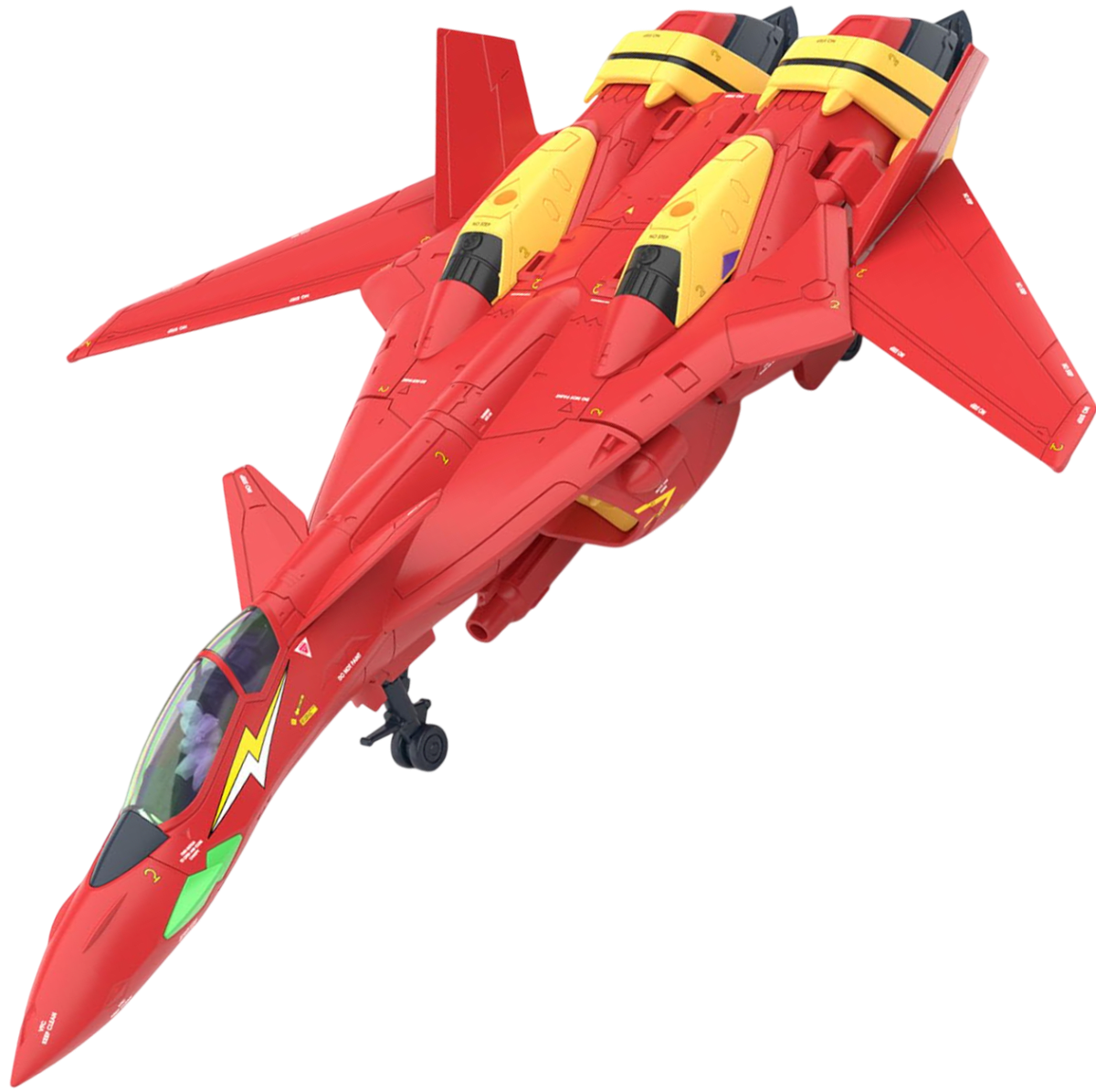 Model Kit Bandai Hobby HG: VF-19 Custom Fire Valkyrie With Sound Booster Water Decals4