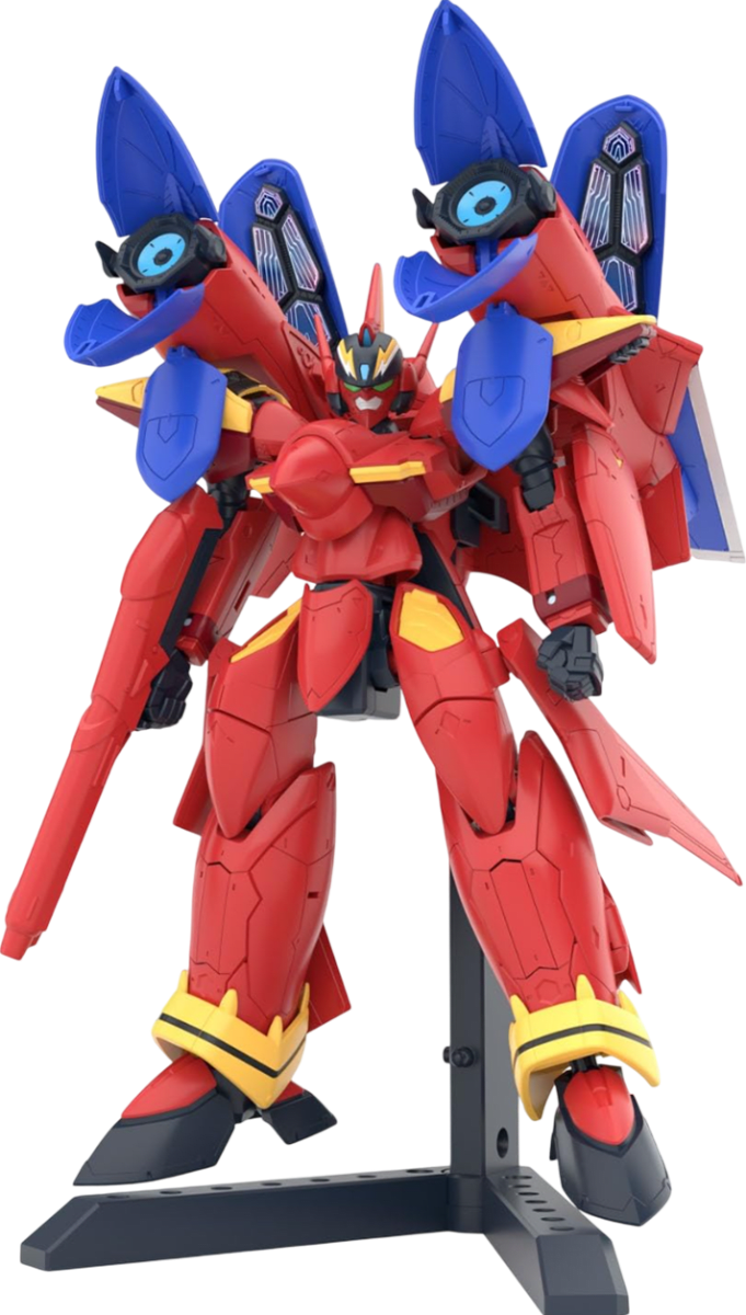 Model Kit Bandai Hobby HG: VF-19 Custom Fire Valkyrie With Sound Booster Water Decals2