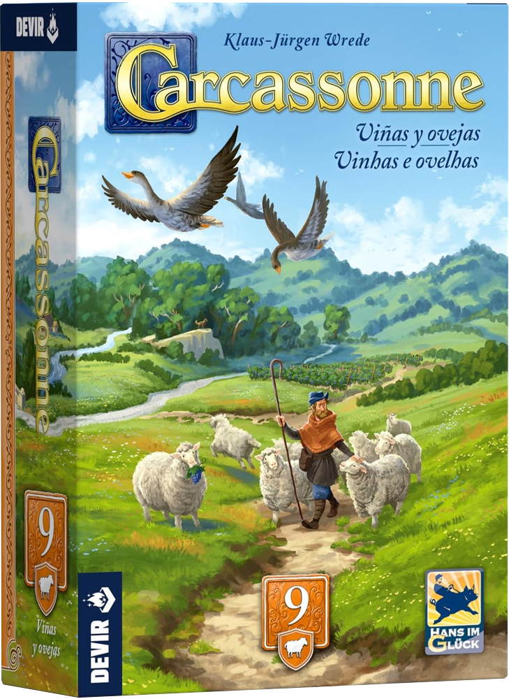 Carcassonne: Viñas y Ovejas 0