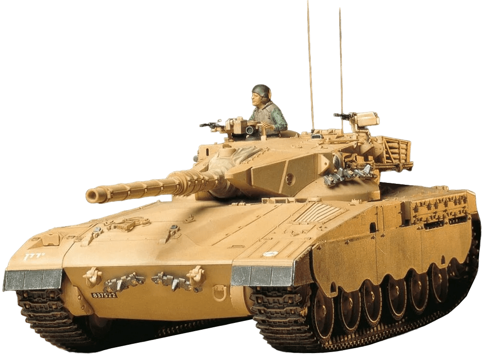 Model Kit Tamiya: Merkava Israeli Main Battle Tank2