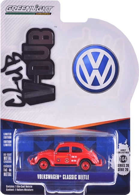GreenLight Collectibles: 1:64 Volkswagen Classic Beetle Club V-Dub Series 20 0