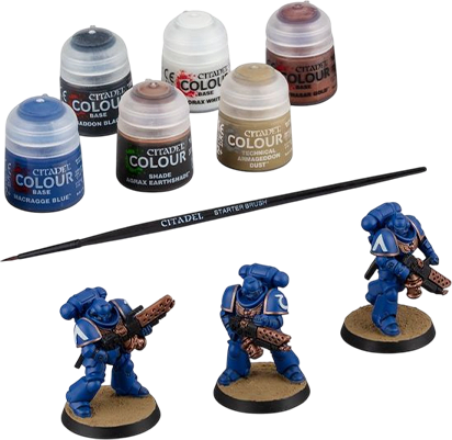 WH 40k Space Marines: Infernus Marines + Paints2