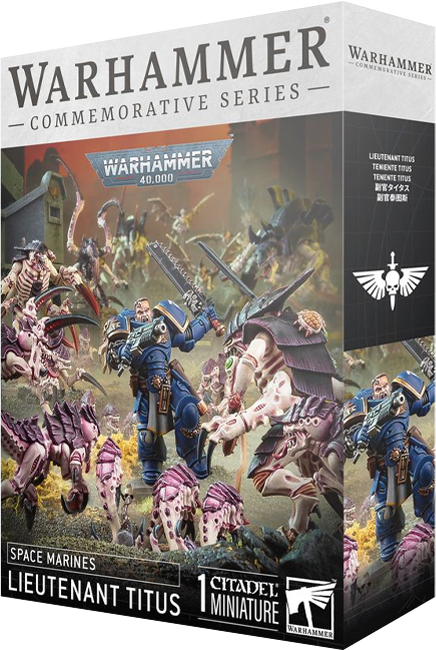 WH 40K Space Marines: Lieutenant Titus 0